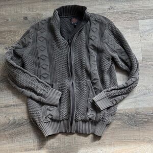 Moonshine Men's Gray Sweater sz l